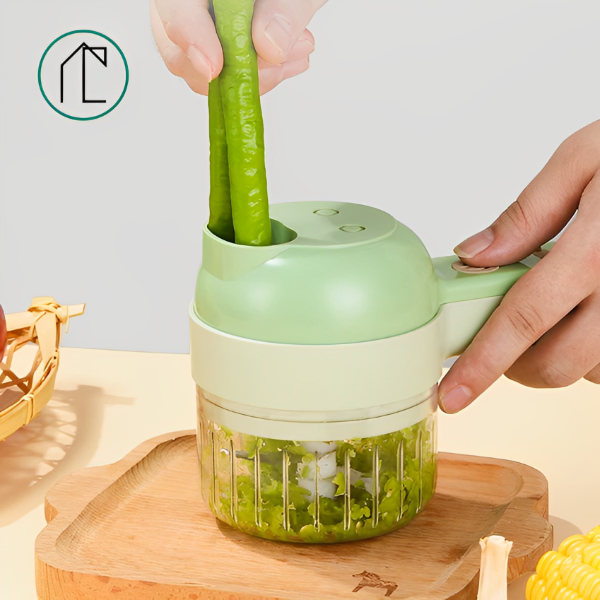 Processador de Alimentos Multifuncional 4 em 1 | Fast Crusher