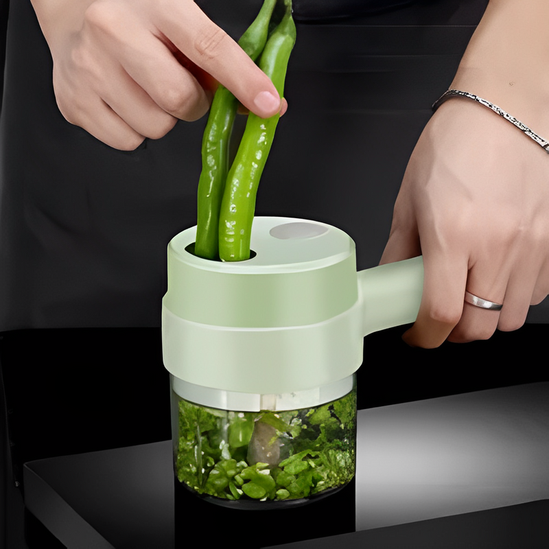 Processador de Alimentos Multifuncional 4 em 1 | Fast Crusher