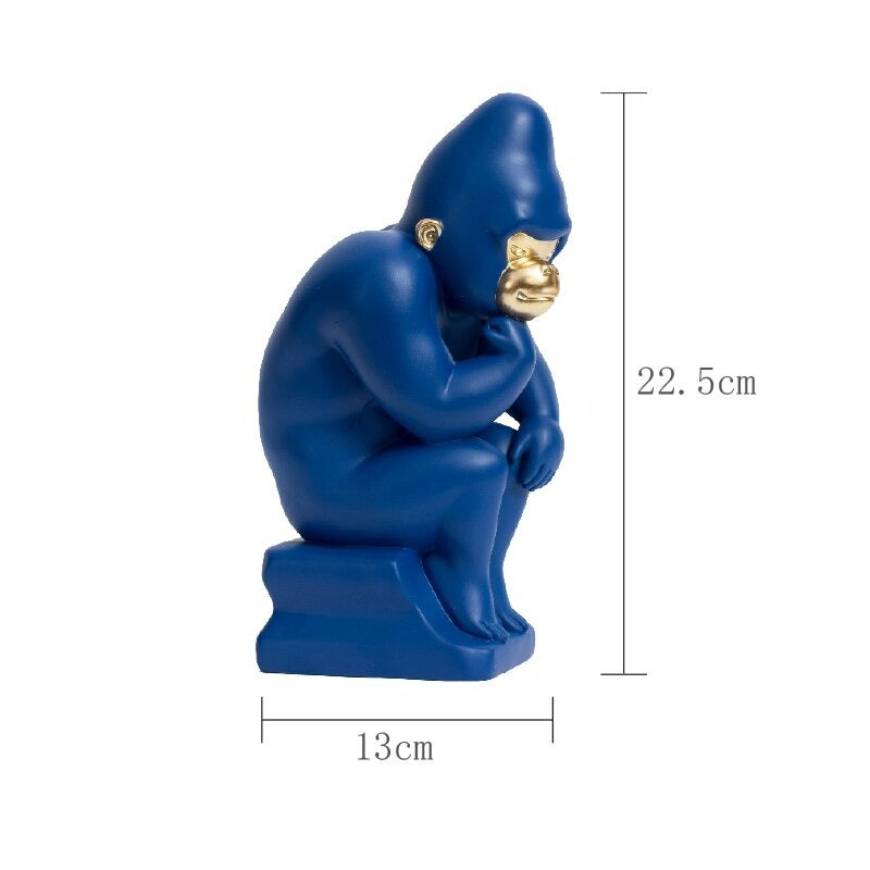 Gorillas - Escultura 06 Modelos