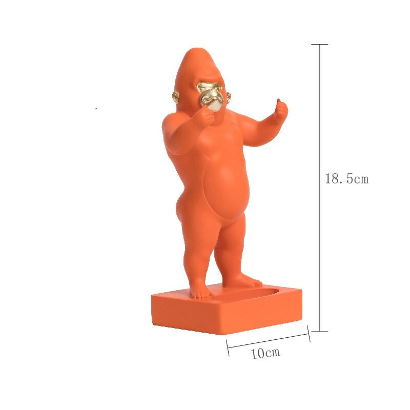 Gorillas - Escultura 06 Modelos